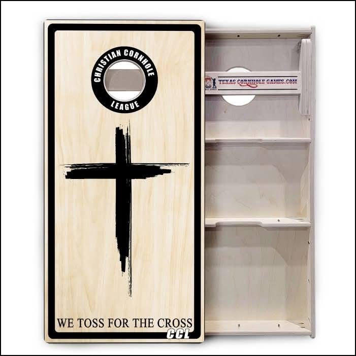 Cornhole Boards with CCL Logo