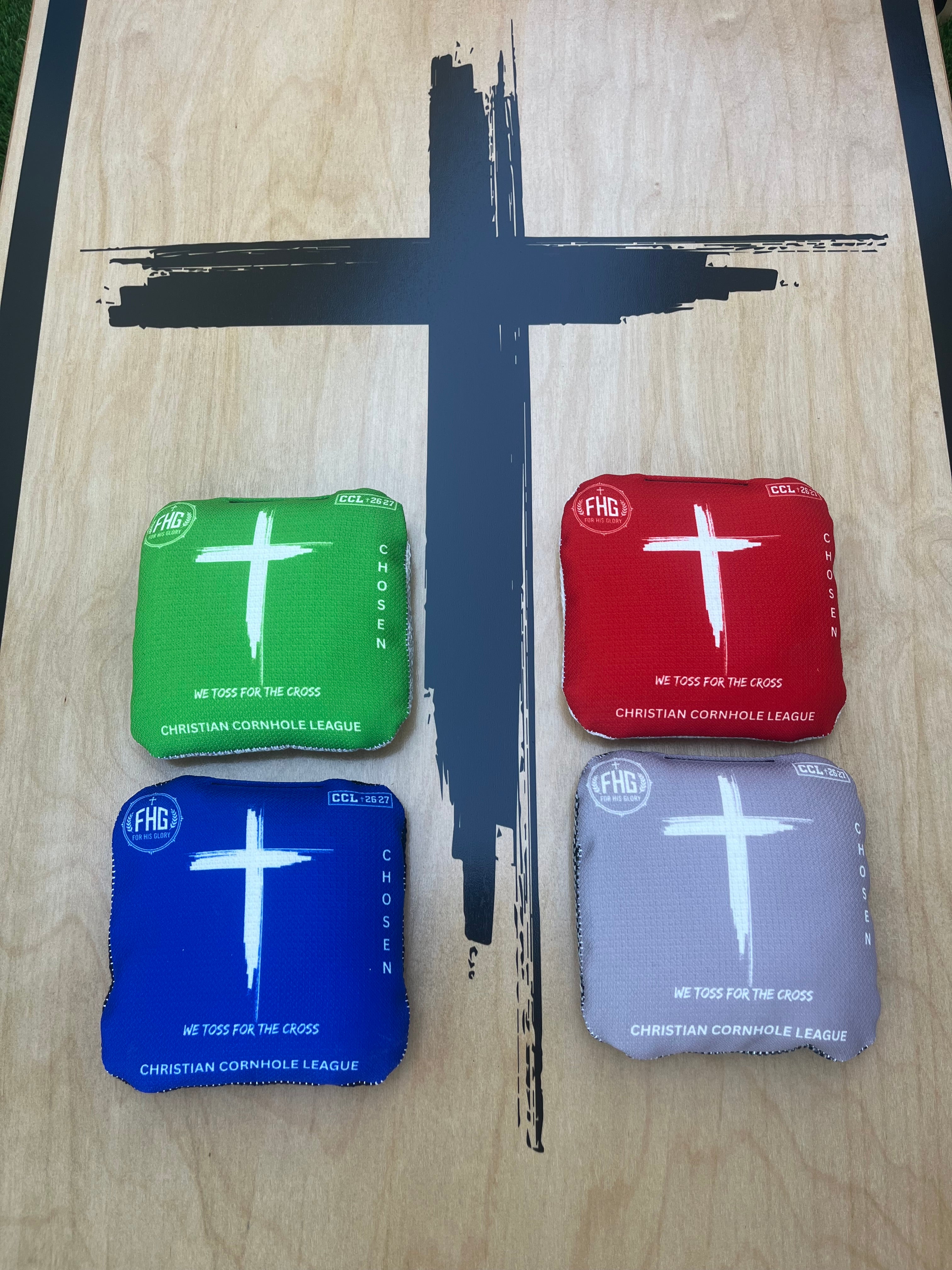 CCL Cornhole Bags-Chosen Series (4)